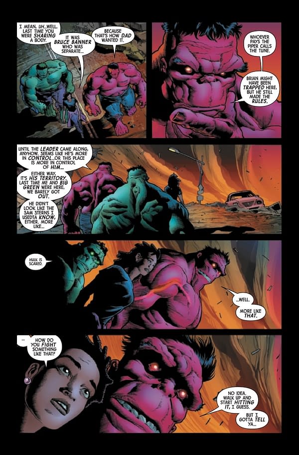 Interior preview page from IMMORTAL HULK #50
