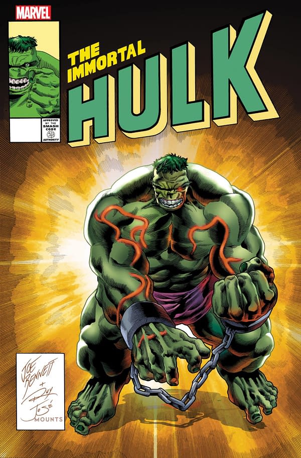 Cover image for IMMORTAL HULK #50 BENNETT HOMAGE VAR