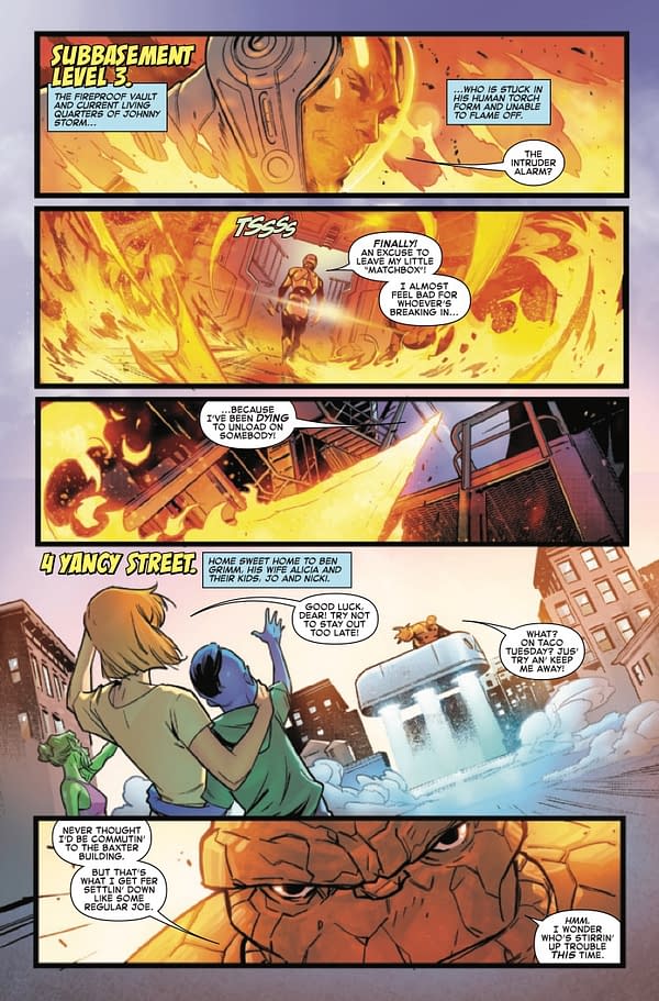 Preview page from Fantastic Four #38