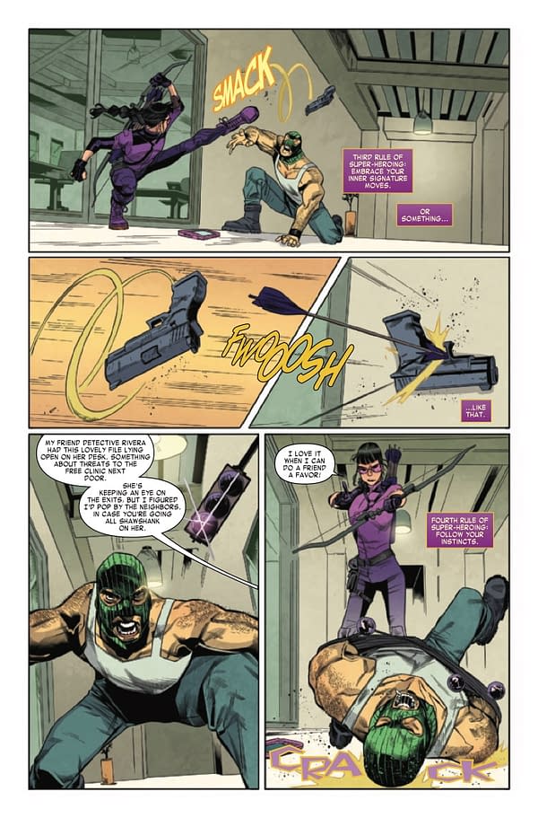 Preview page from Hawkeye: Kate Bishop #1