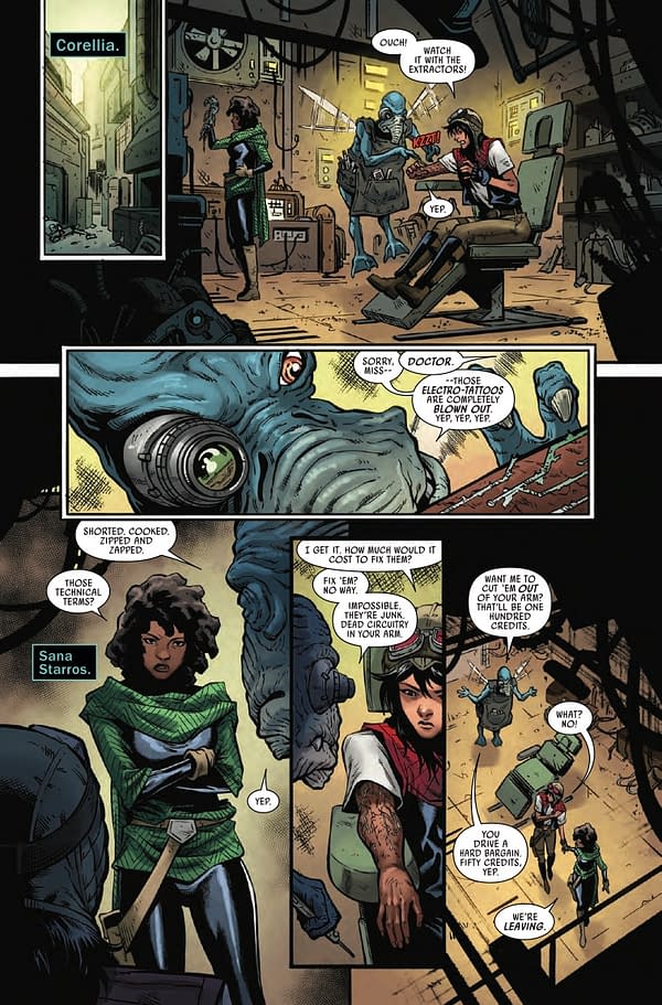 Preview page from Star Wars: Doctor Aphra #16