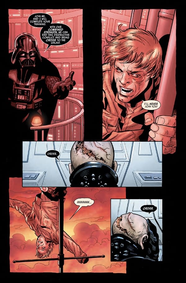 Preview page from Star Wars Darth Vader #18