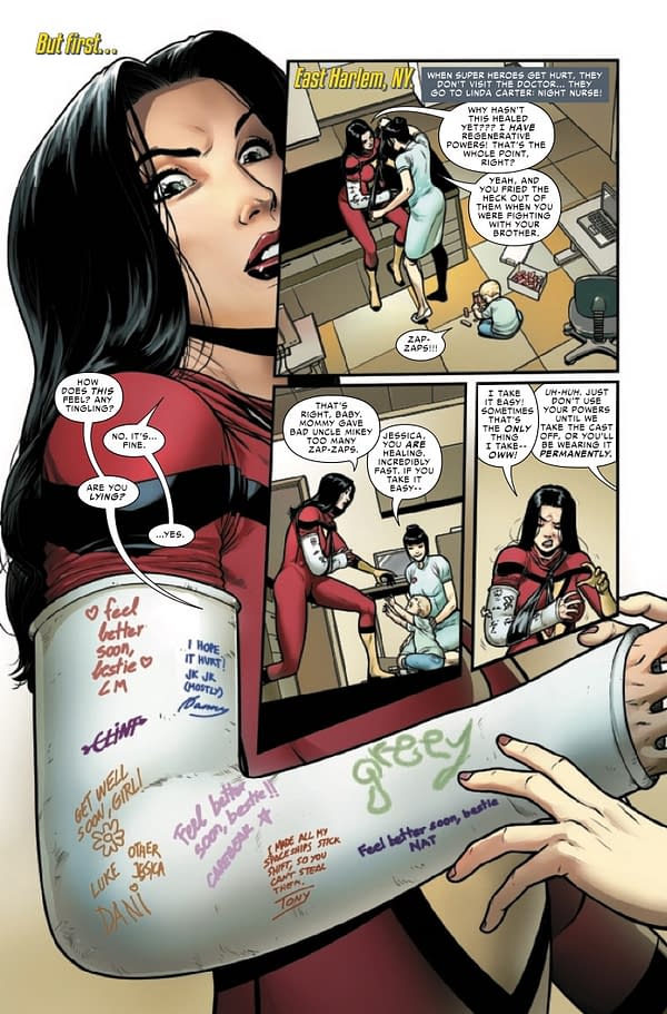 Preview page from Spider-Woman #17