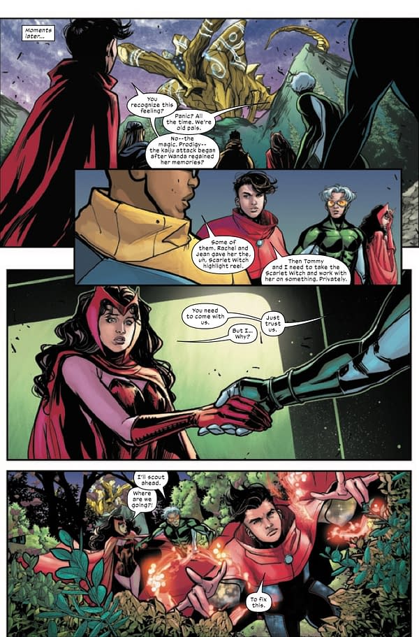 Preview page from X-Men: The Trial of Magneto #4