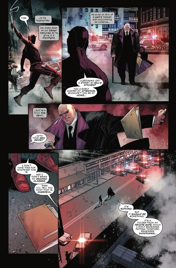 Interior preview page from Devil's Reign #1
