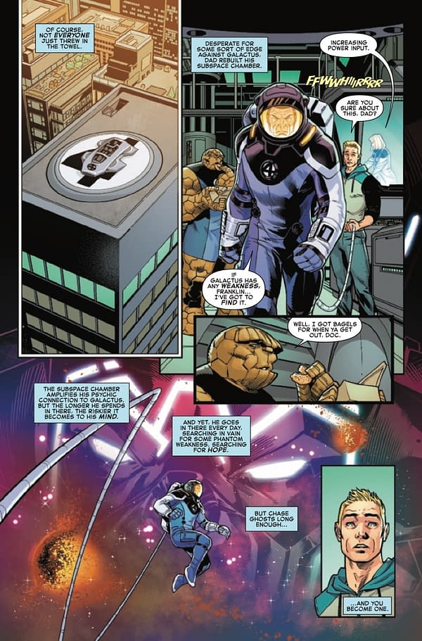 Interior preview page from Fantastic Four Life Story #5