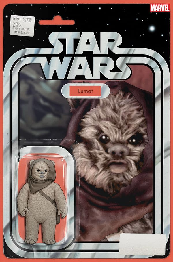 Cover image for STAR WARS #19 CHRISTOPHER ACTION FIGURE VAR WOBH
