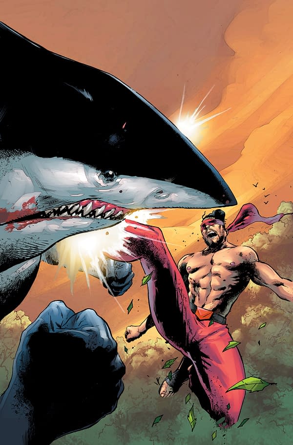 Cover image for SUICIDE SQUAD KING SHARK #5 (OF 6) CVR A TREVOR HAIRSINE