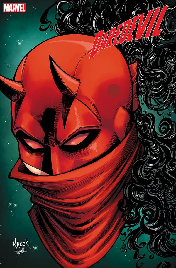 Cover image for DAREDEVIL: WOMAN WITHOUT FEAR 1 NAUCK HEADSHOT VARIANT