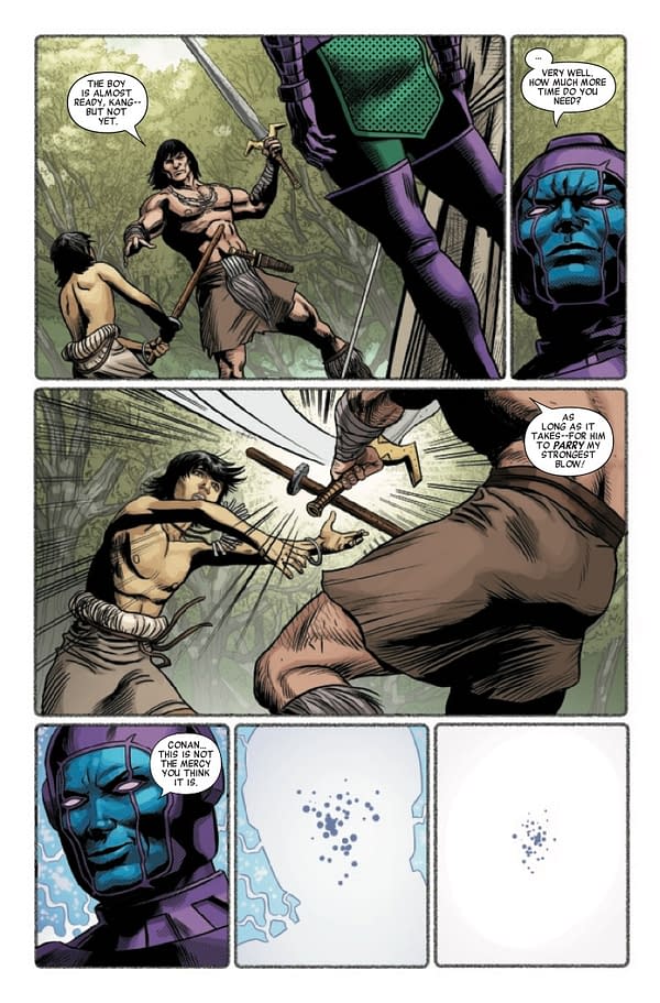 Interior preview page from Savage Avengers #28