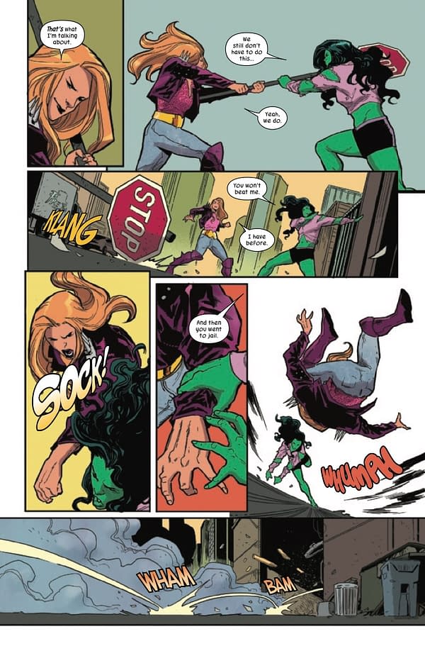 Interior preview page from She-Hulk #1