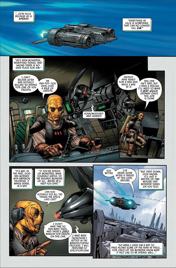 Interior preview page from Star Wars: Crimson Reign #2