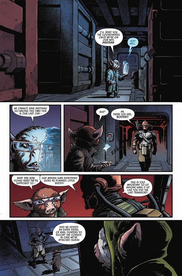 Interior preview page from Star Wars: The High Republic: Trail of Shadows #4