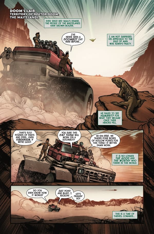 Interior preview page from Wastelanders: Doom #1