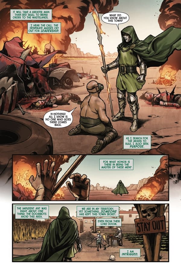 Interior preview page from Wastelanders: Doom #1