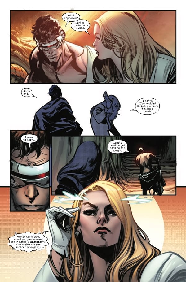 Interior preview page from X-Men #7