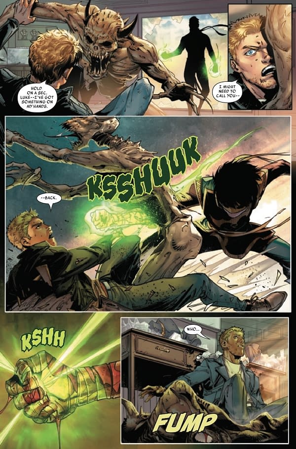 Interior preview page from Iron Fist #1