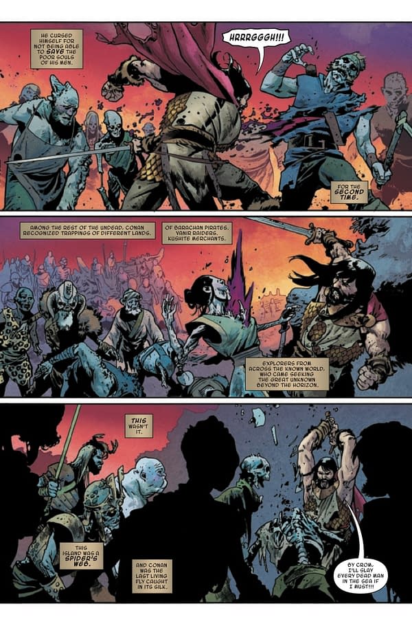 Interior preview page from King Conan #3
