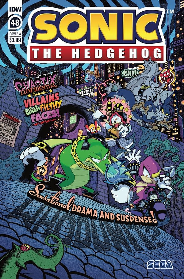 Cover image for Sonic the Hedgehog #48