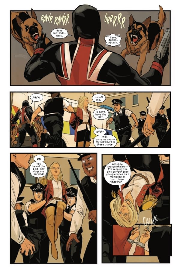 Interior preview page from DEVIL'S REIGN: X-MEN #3 PHIL NOTO COVER