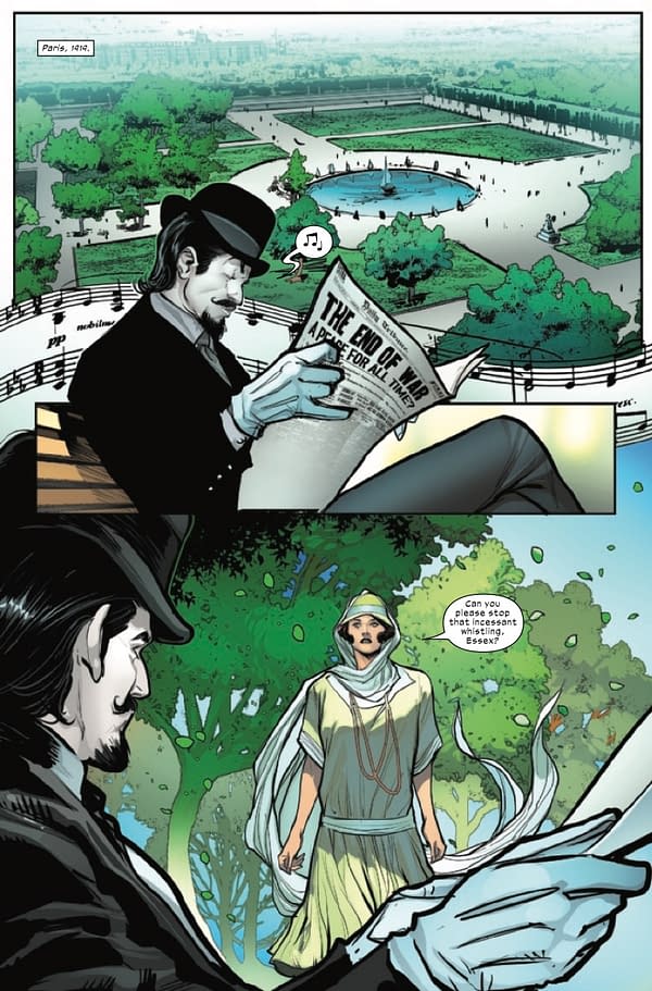 Interior preview page from IMMORTAL X-MEN #1 MARK BROOKS COVER