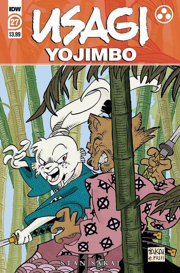 Cover image for Usagi Yojimbo #27