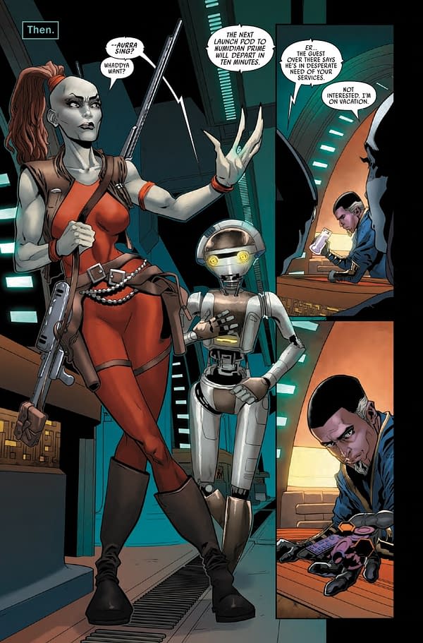 Interior preview page from STAR WARS: THE HALYCON LEGACY #2 E.M. GIST COVER