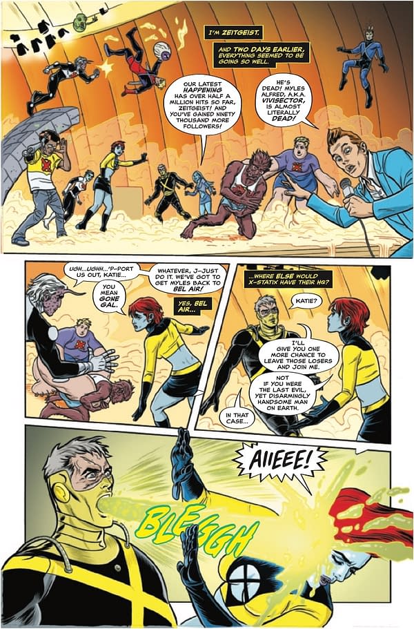 Interior preview page from X-CELLENT #2 MIKE ALLRED COVER