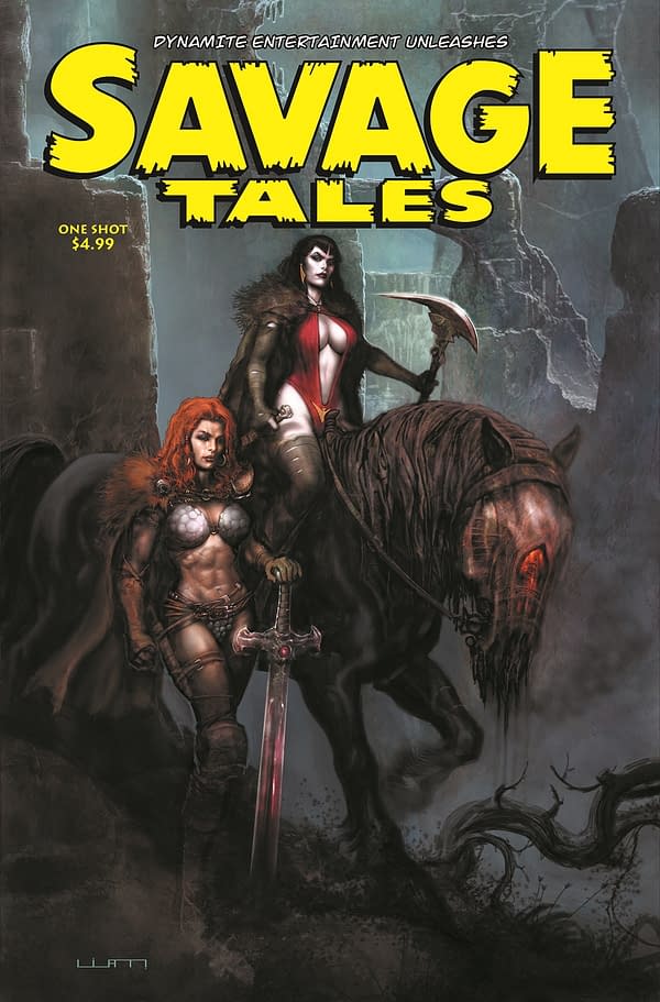 Savage Tales of Red Sonja, Vampirella
