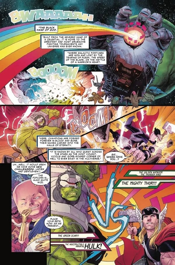 Hulk Thor Banner Of War & Thor #25 Preview
