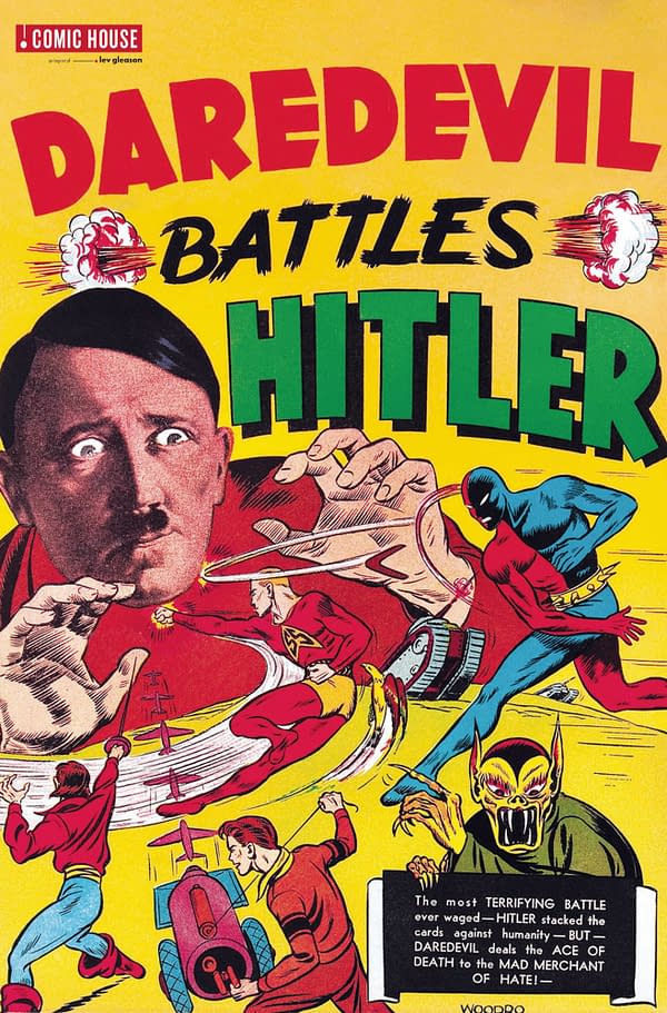 Cover image for GREATEST NAME IN COMICS DAREDEVIL BATTLES HITLER ONE-SHOT
