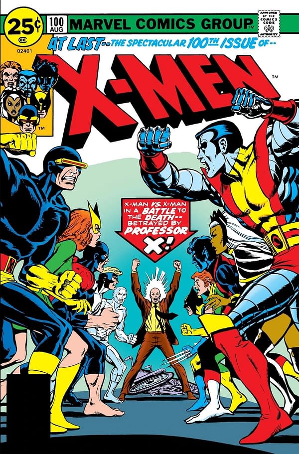 X-Men # 100 cover