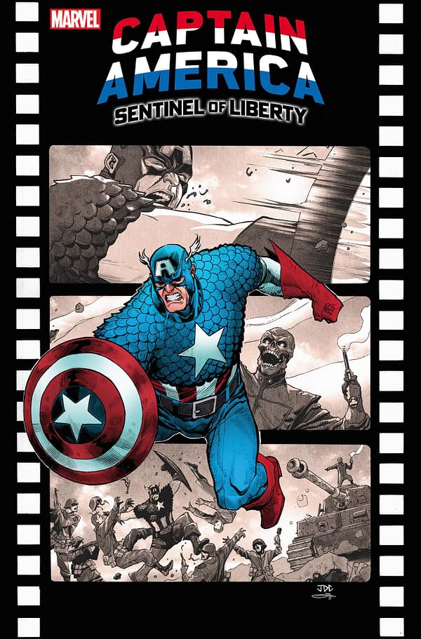 Cover image for CAPTAIN AMERICA: SENTINEL OF LIBERTY 1 CASSARA STORMBREAKERS VARIANT