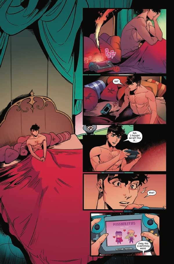 Interior preview page from HULKLING AND WICCAN #1 PEACH MOMOKO COVER