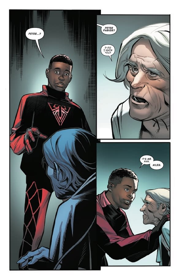 Interior preview page from MILES MORALES: SPIDER-MAN #39 TAURIN CLARKE COVER