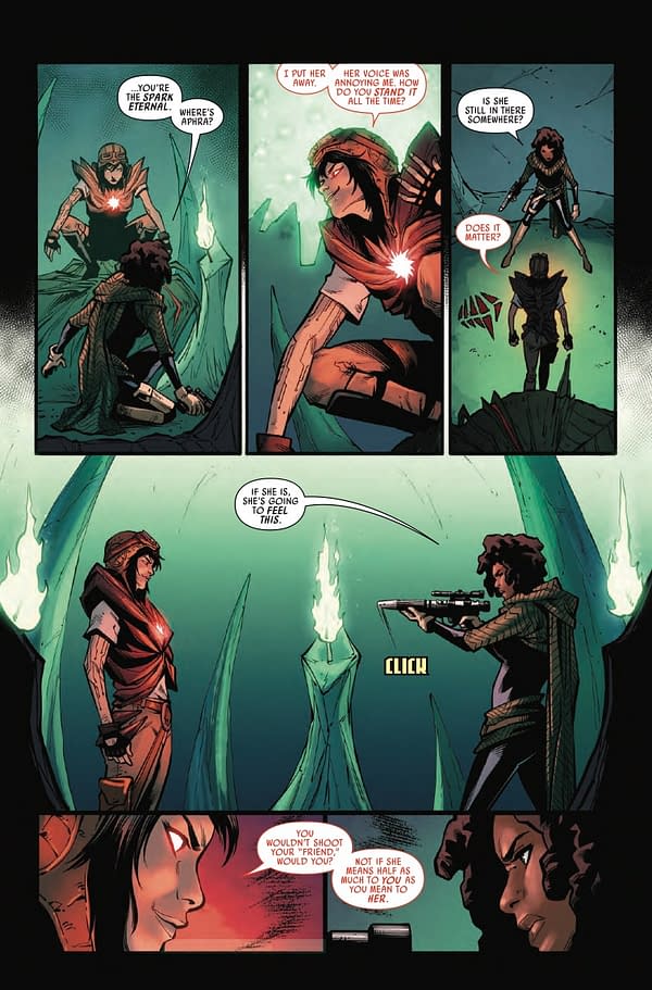 Interior preview page from STAR WARS: DOCTOR APHRA #21 W. SCOTT FORBES COVER