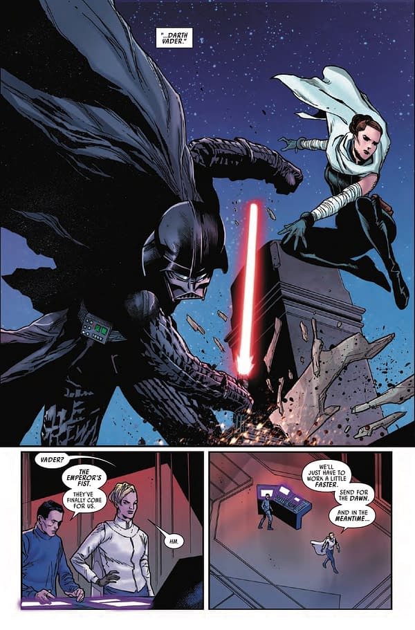Interior preview page from STAR WARS: DARTH VADER #24 PAUL RENAUD COVER