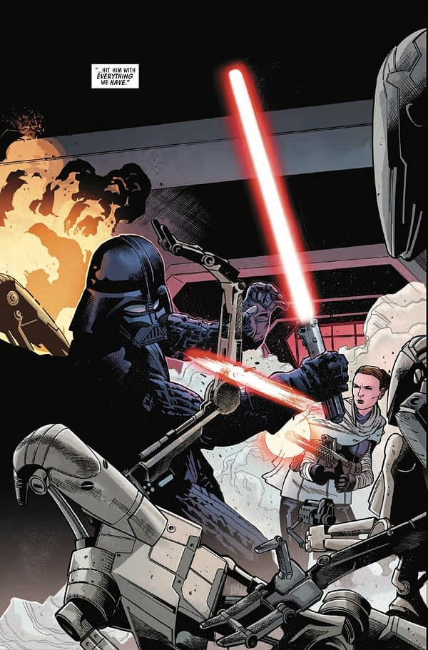Interior preview page from STAR WARS: DARTH VADER #24 PAUL RENAUD COVER