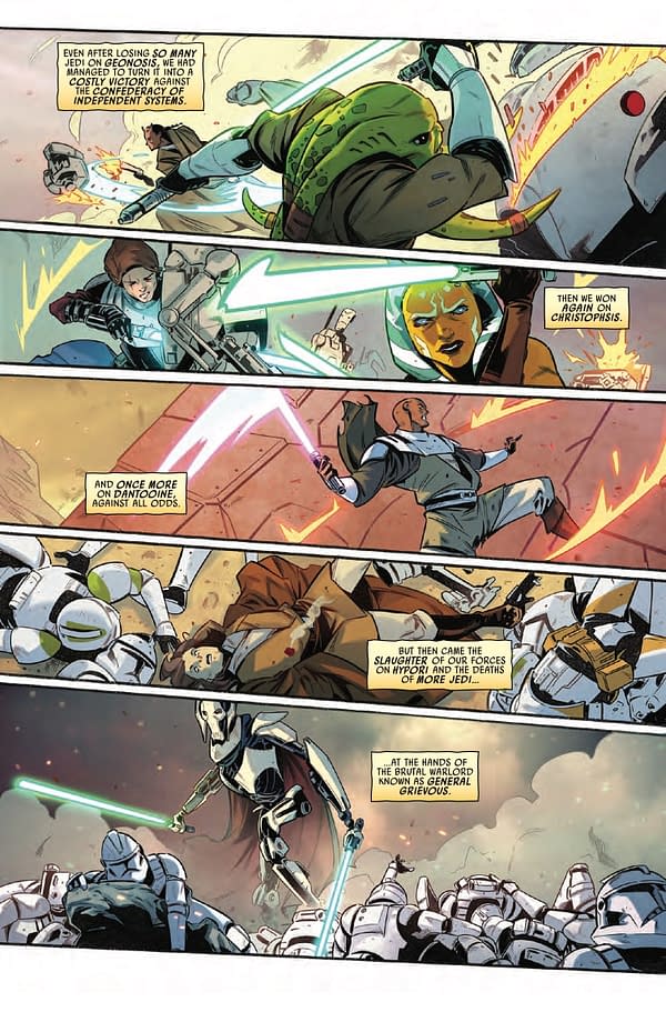 Interior preview page from STAR WARS: OBI-WAN KENOBI #3 PHIL NOTO COVER