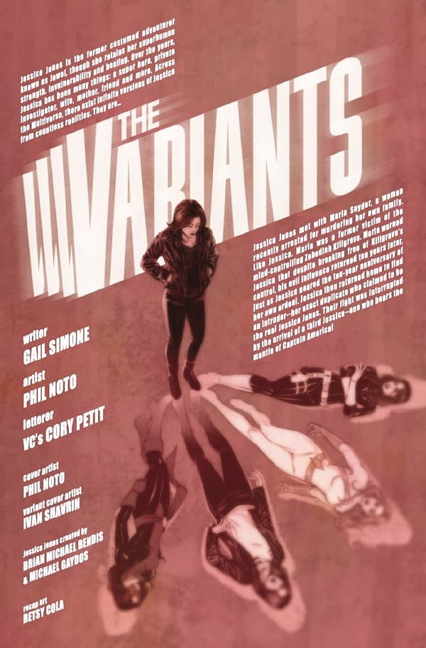 Interior preview page from THE VARIANTS #2 PHIL NOTO COVER