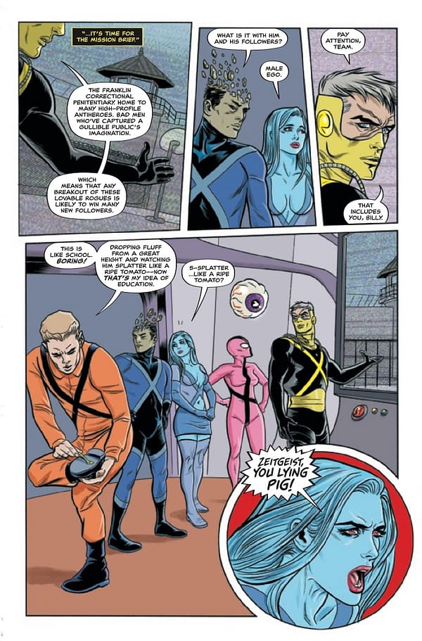 Interior preview page from X-CELLENT #5 MICHAEL ALLRED COVER