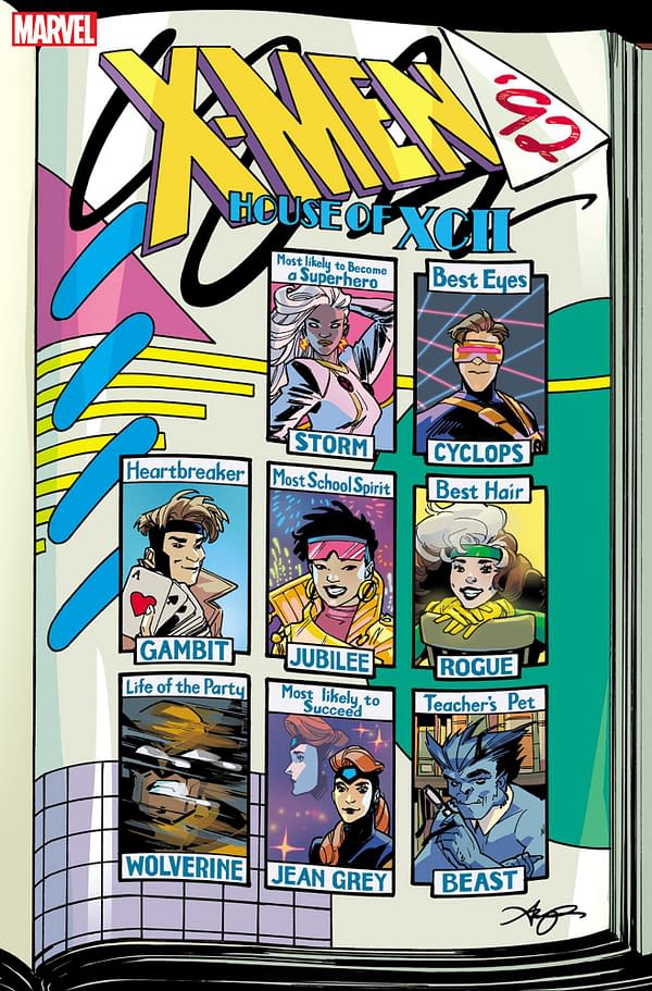 Cover image for X-MEN '92: HOUSE OF XCII 4 REEDER VARIANT