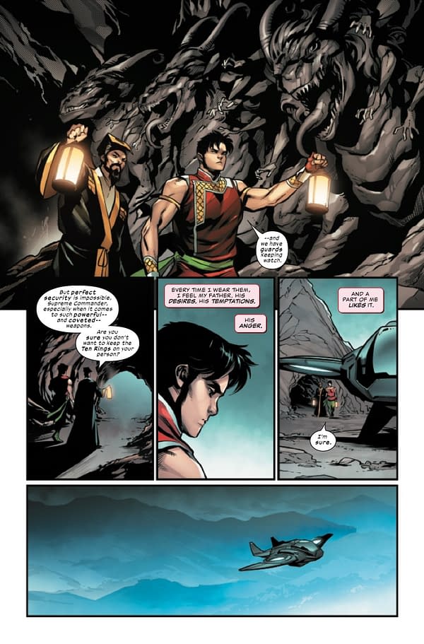 Interior preview page from SHANG-CHI AND THE TEN RINGS #2 DIKE RUAN COVER