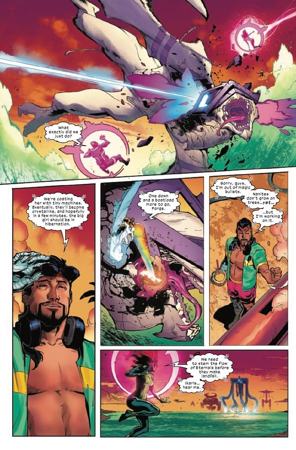 Interior preview page from X-MEN #13 MARTIN COCCOLO COVER