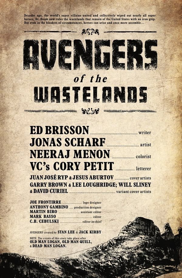 Avengers of the Wastelands #1 [Preview]