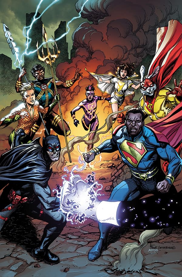 The cover to Justice League Incarnate by Gary Frank and Brad Anderson
