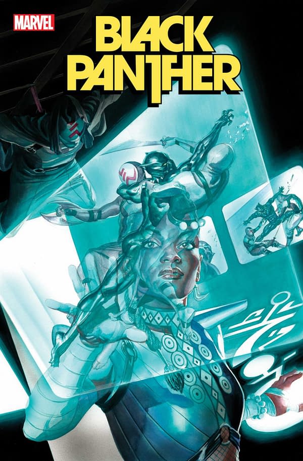 Cover image for BLACK PANTHER #4 ALEX ROSS COVER