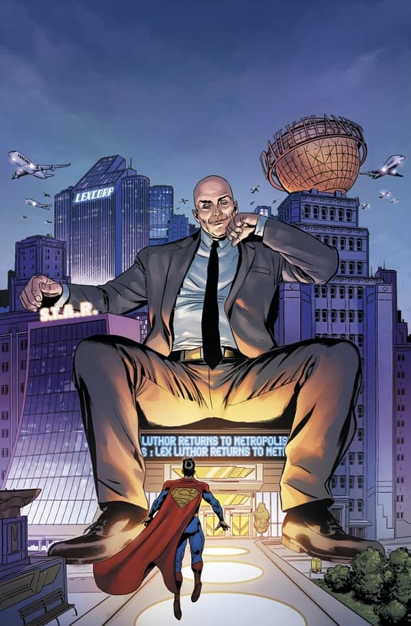 Cover image for SUPERMAN SON OF KAL-EL 2021 ANNUAL #1 (ONE SHOT) CVR B STEVE PUGH CARD STOCK VAR