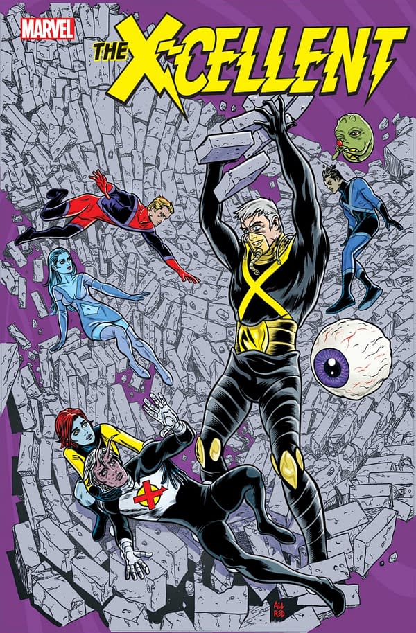 Cover image for X-CELLENT #2 MIKE ALLRED COVER