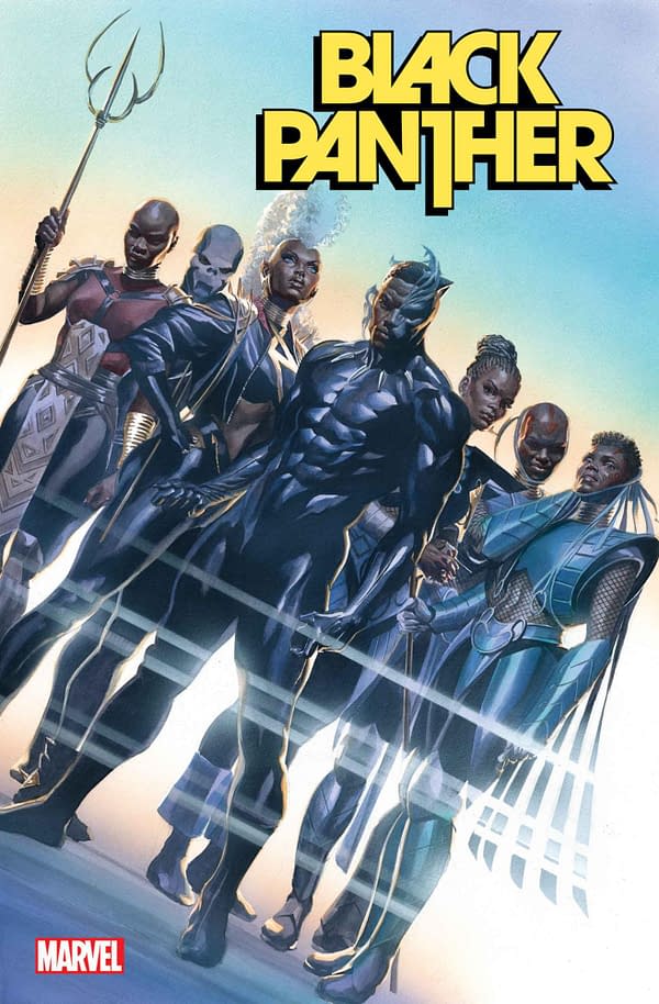 Cover image for BLACK PANTHER #7 ALEX ROSS COVER